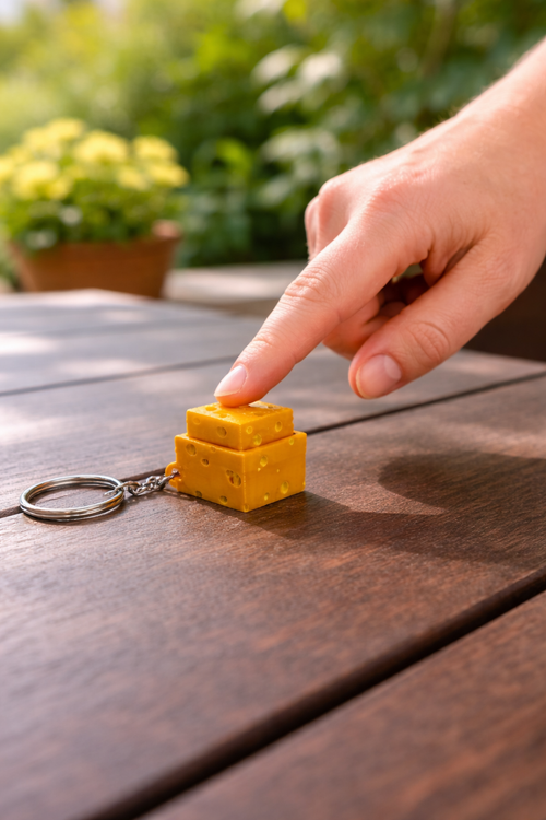 Cheese Clicker Fidget Toy