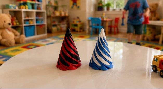 Small Spiral Cones
