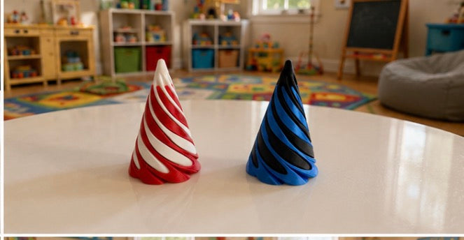 Small Spiral Cones